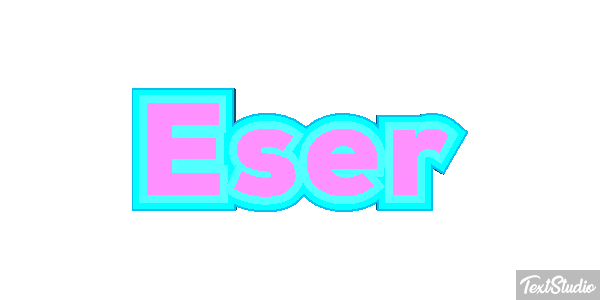 Eser Texteffekt