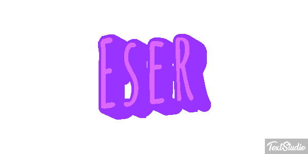 Eser Texteffekt