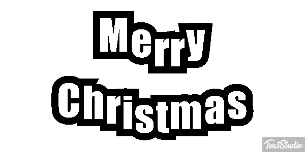 Merry Christmas Text effect