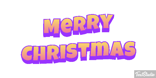 Merry Christmas Text effect