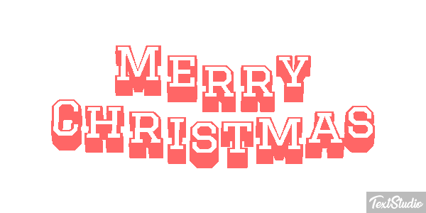 Merry Christmas Text effect
