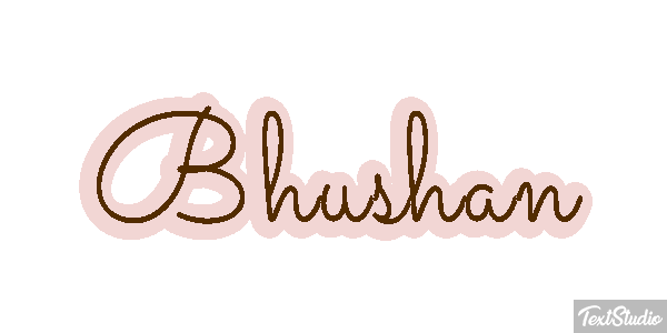 Bhushan テキスト効果