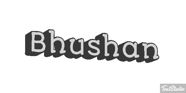 Bhushan テキスト効果