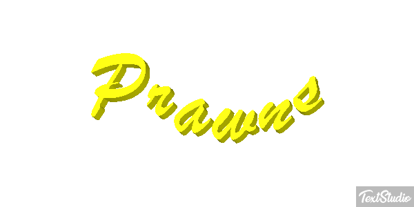 Prawns Effet de texte