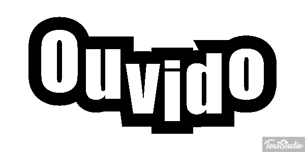 Ouvido Текстовый эффект