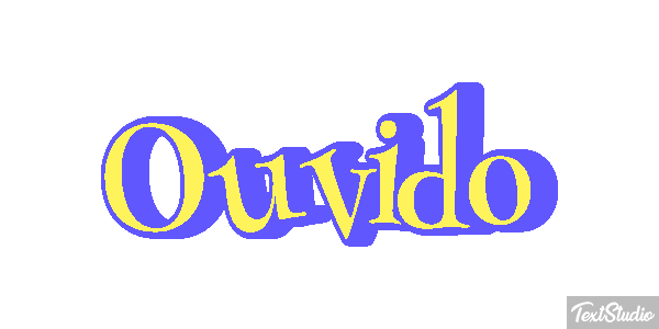 Ouvido Текстовый эффект