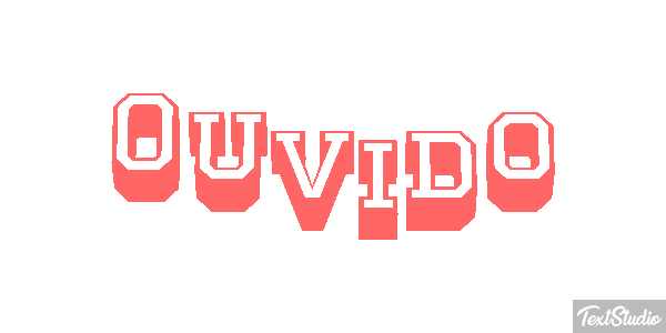 Ouvido Текстовый эффект