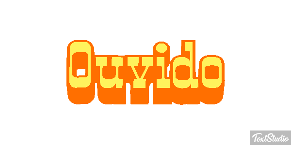 Ouvido Текстовый эффект