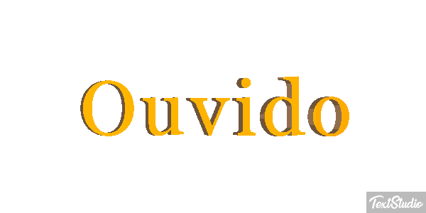 Ouvido Текстовый эффект