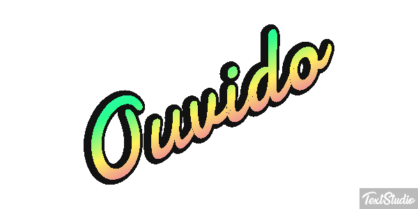 Ouvido Текстовый эффект