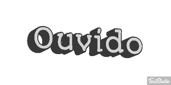 Ouvido Текстовый эффект