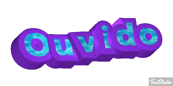 Ouvido Текстовый эффект