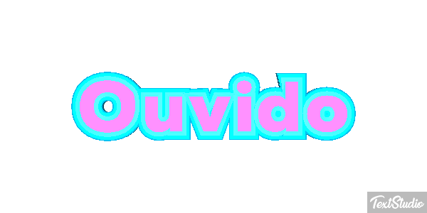 Ouvido Текстовый эффект