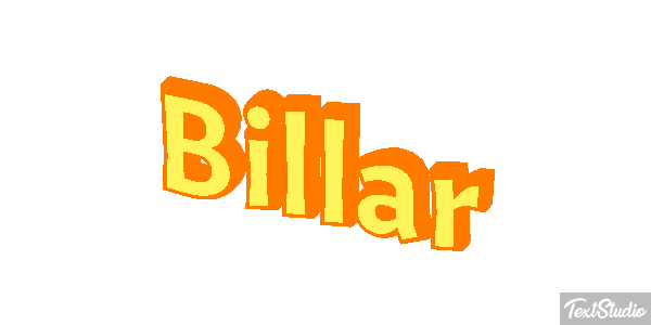 Billar Efekt tekstowy