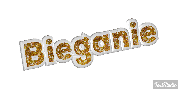 Bieganie Efekt tekstowy