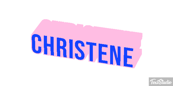 Christene Text effect