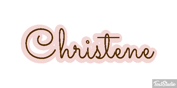 Christene Text effect