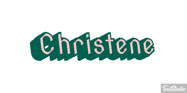 Christene Text effect