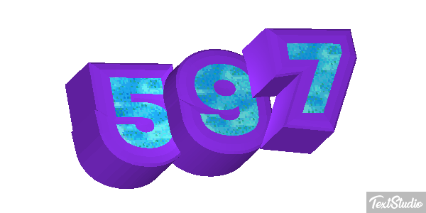 597 Текстовый эффект