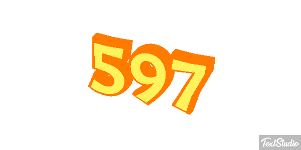 597 Текстовый эффект