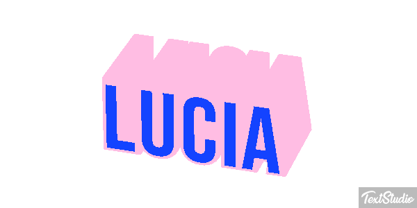 Lucia Text effect