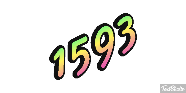 1593 Efekt tekstowy