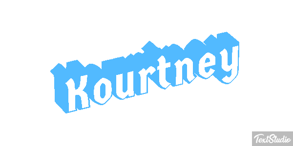 Kourtney Text effect