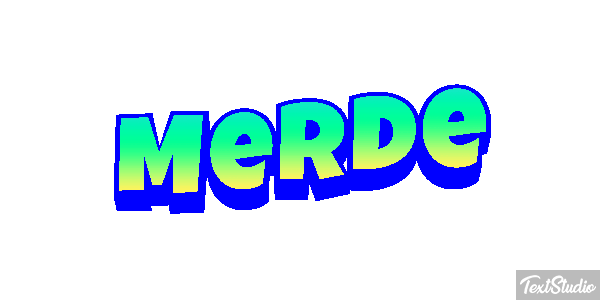 Merde Effet de texte