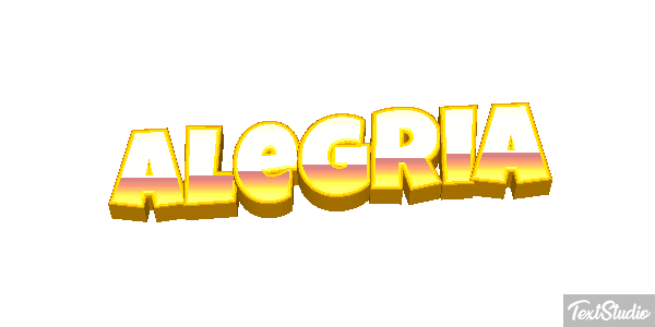 Alegria Efeito do texto