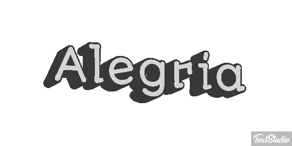 Alegria Efeito do texto