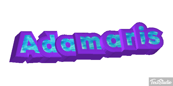 Adamaris Efecto de texto