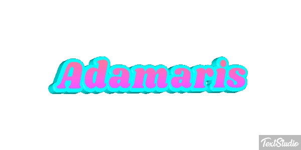 Adamaris Efecto de texto