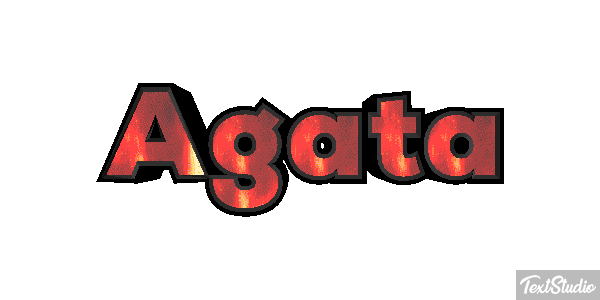 Agata Text effect