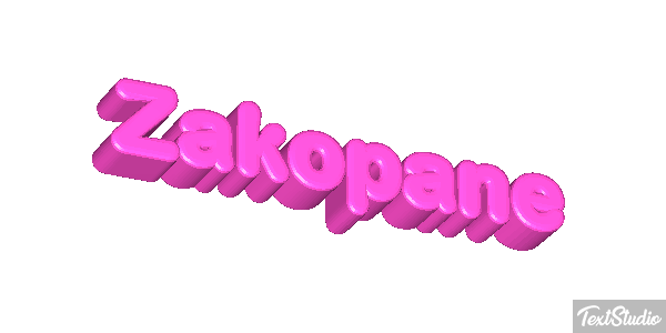 Zakopane Efekt tekstowy