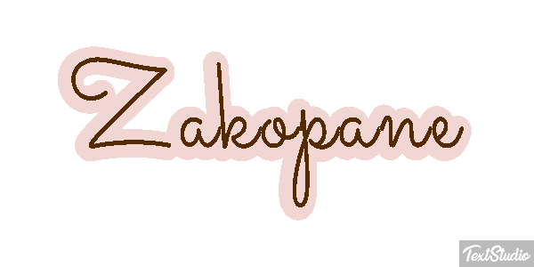 Zakopane Efekt tekstowy