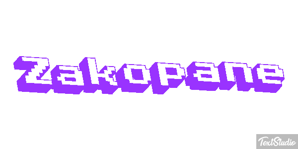 Zakopane Efekt tekstowy
