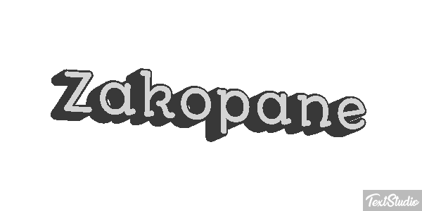 Zakopane Efekt tekstowy