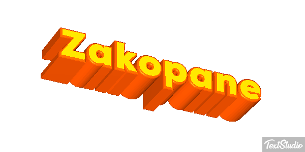 Zakopane Efekt tekstowy