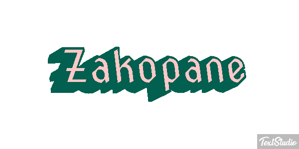 Zakopane Efekt tekstowy