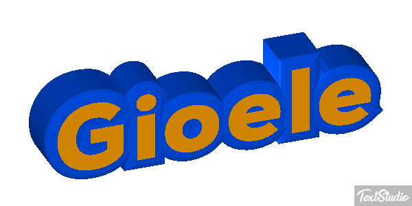 Gioele Text effect