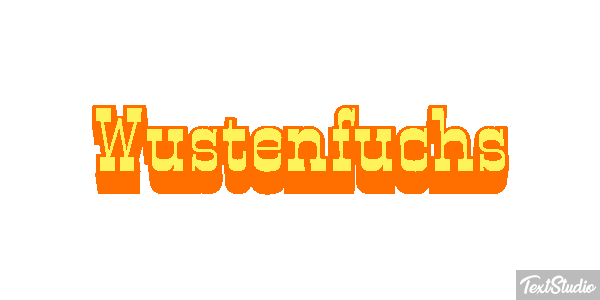 Wüstenfuchs テキスト効果