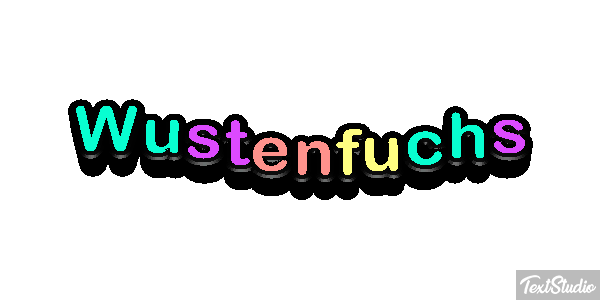 Wüstenfuchs テキスト効果