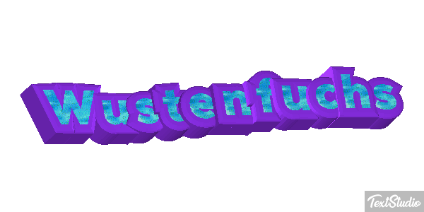 Wüstenfuchs テキスト効果