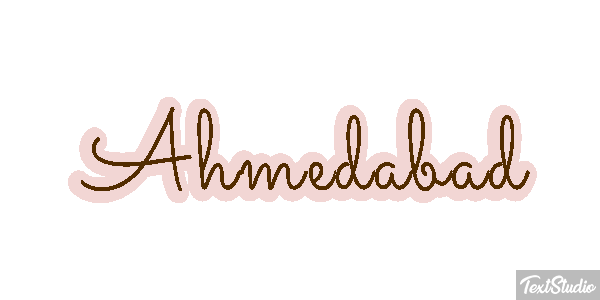 Ahmedabad Effetto testo