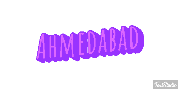 Ahmedabad Effetto testo