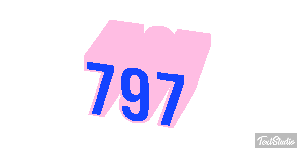 797 Effet de texte