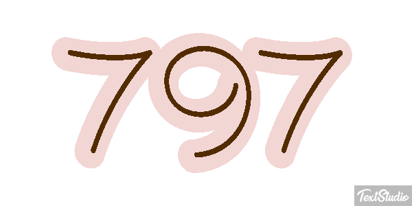 797 Effet de texte