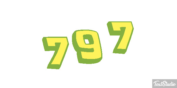 797 Effet de texte