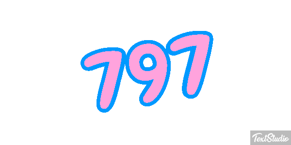 797 Effet de texte