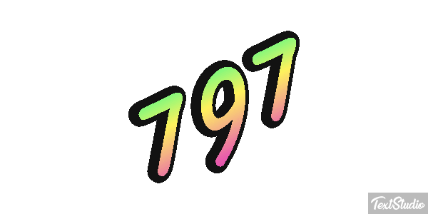 797 Effet de texte